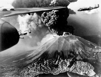 1944 eruption (U.S. National Archives)